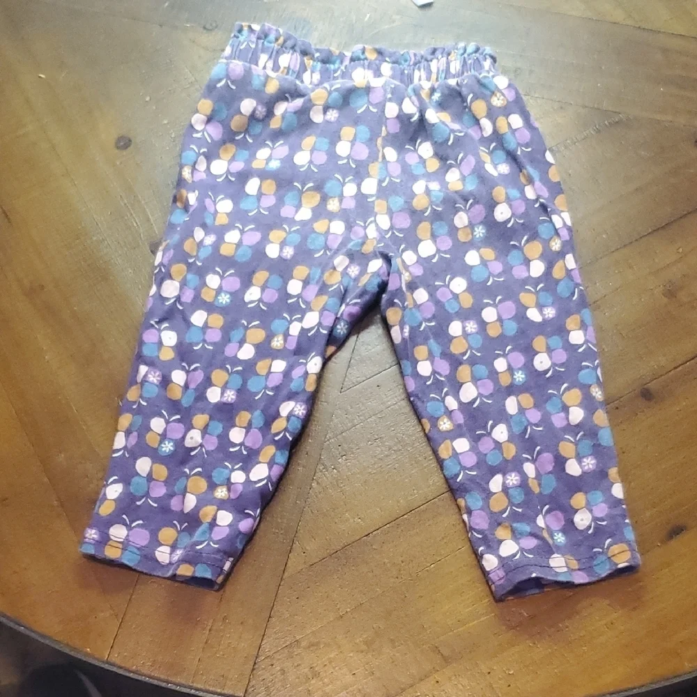 🐻 Carter's Purple and Orange Patterned Kids Bottoms